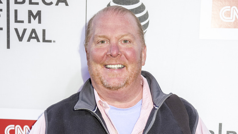 Mario Batali smiling