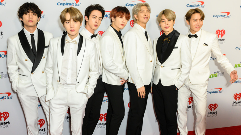 BTS on red carpet