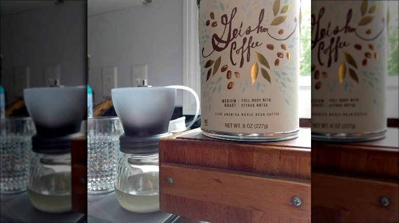 trader joe's geisha coffee