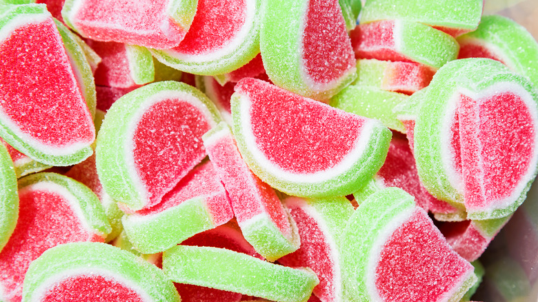 Watermelon candy