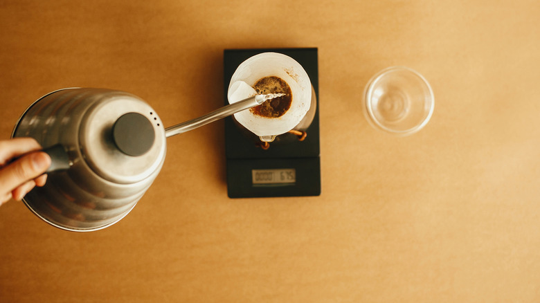 Pour-over coffee