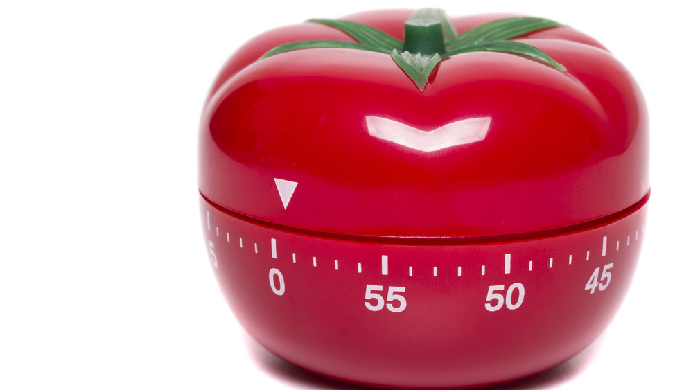 Timer for Blanching Vegetables