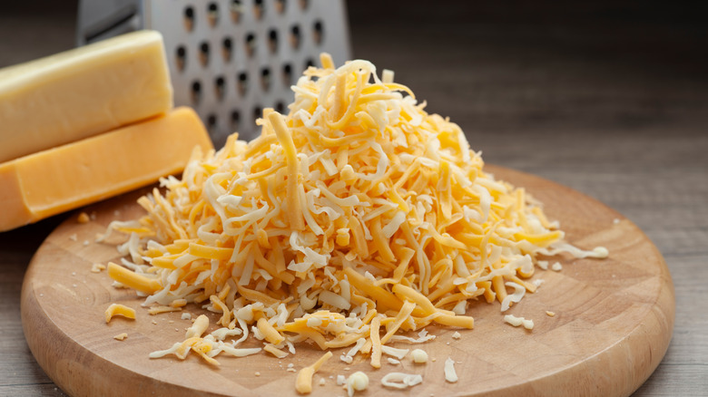 Grated cheese