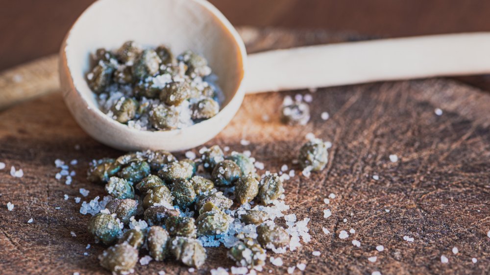 Salted capers