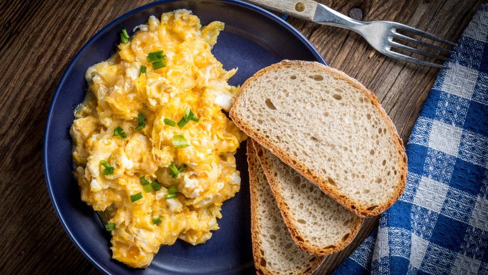 scrambled eggs