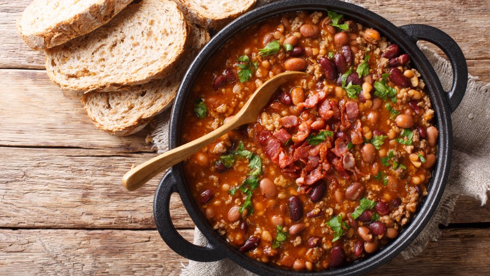 Stew with kidney beans