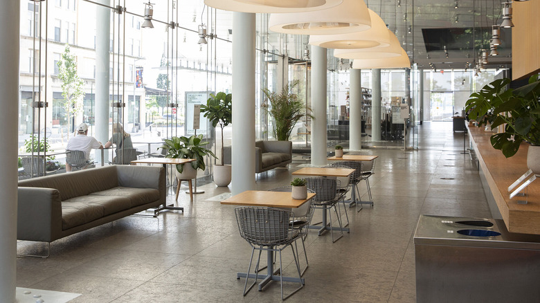 Tables at Whitney Cafe