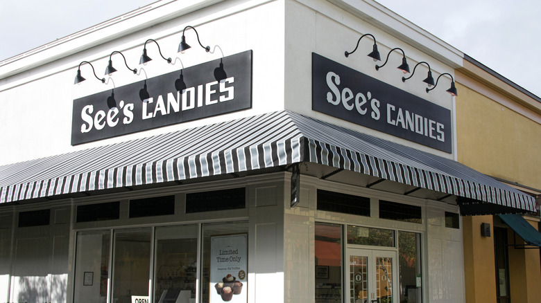 See's Candies store in California 