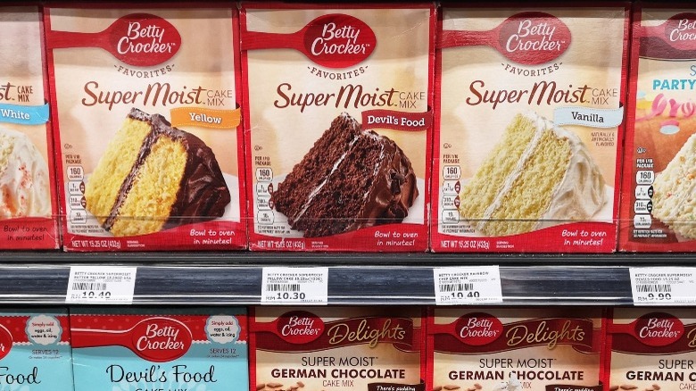 betty crocker boxes