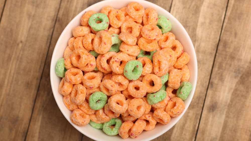 Bowl of Apple Jacks