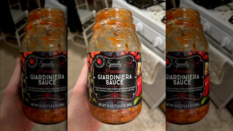 Aldi's Specially Selected Giardiniera pasta sauce