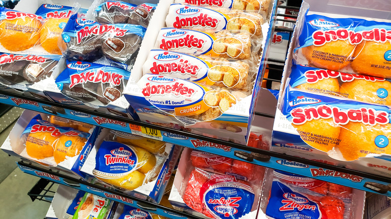 Varieties of Hostess cakes 