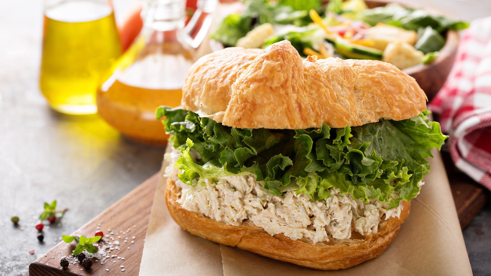 The Reason Kroger's Chicken Salad Croissants Are Being Recalled