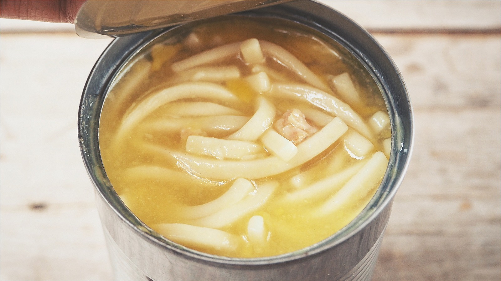 The Reason Soggy Noodles Are Not A Problem With Canned Soup - Mashed ...