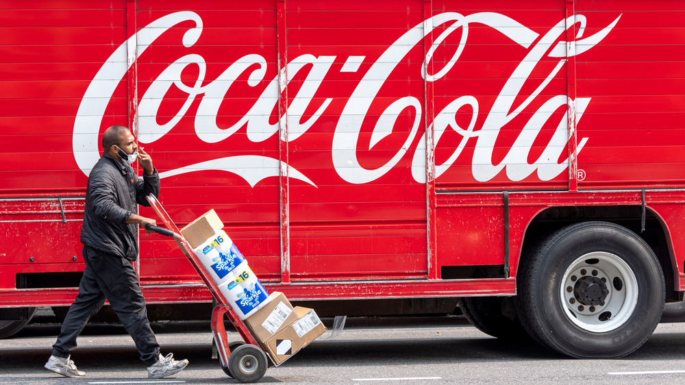 Coca-Cola truck 