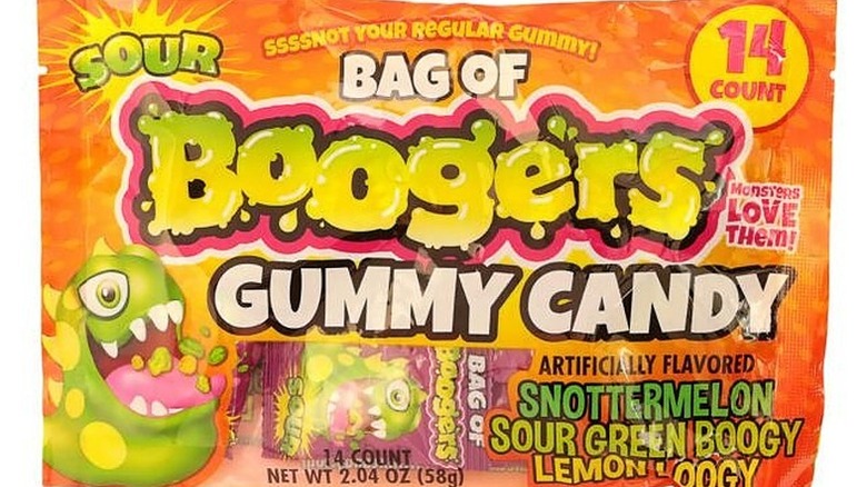 bag of sour Googers gummies