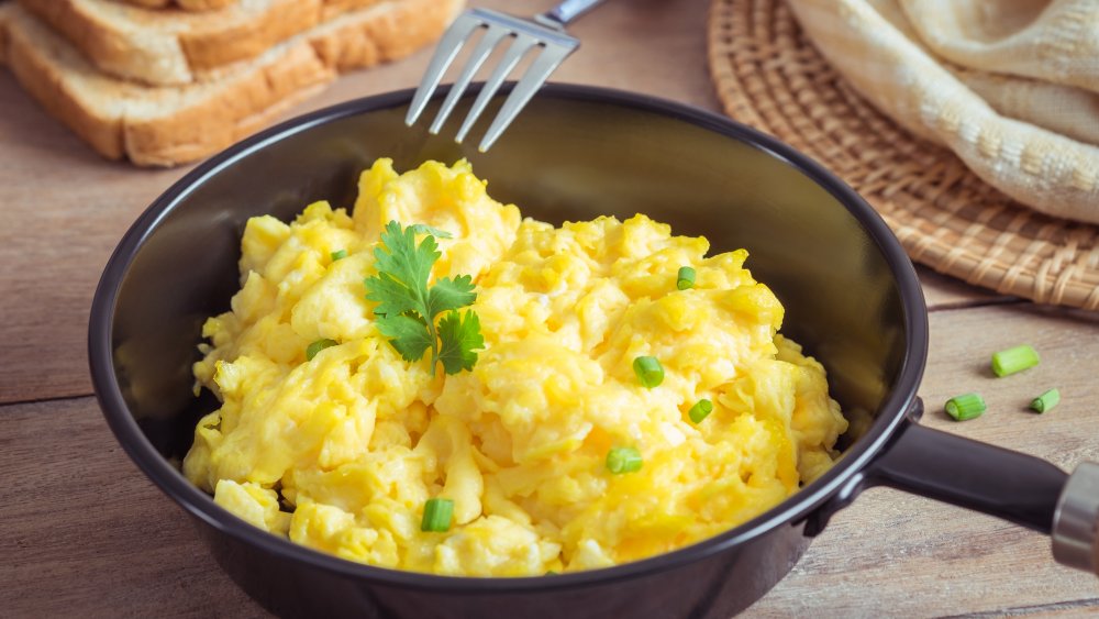 scrambled eggs