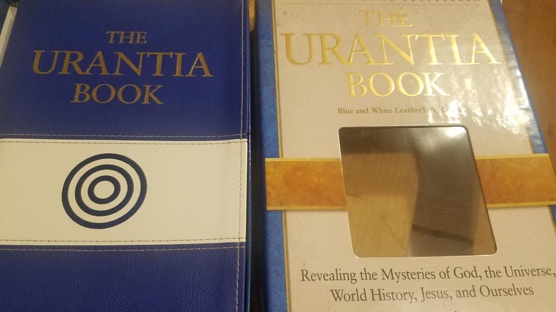 Two copies of The Urantia Book side by side