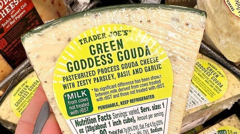 Trader Joe's Green Goddess Gouda