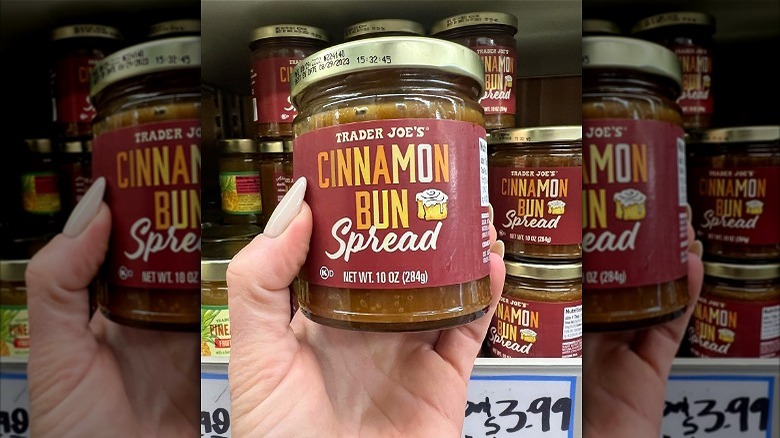 Trader Joe's cinnamon bun spread