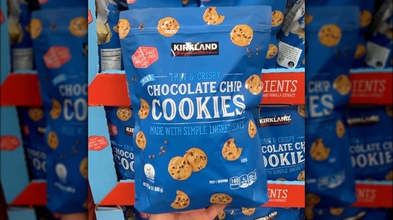 Costco Kirkland mini chocolate chip cookies