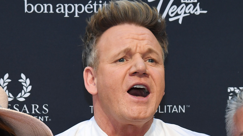 Gordon Ramsay shouting