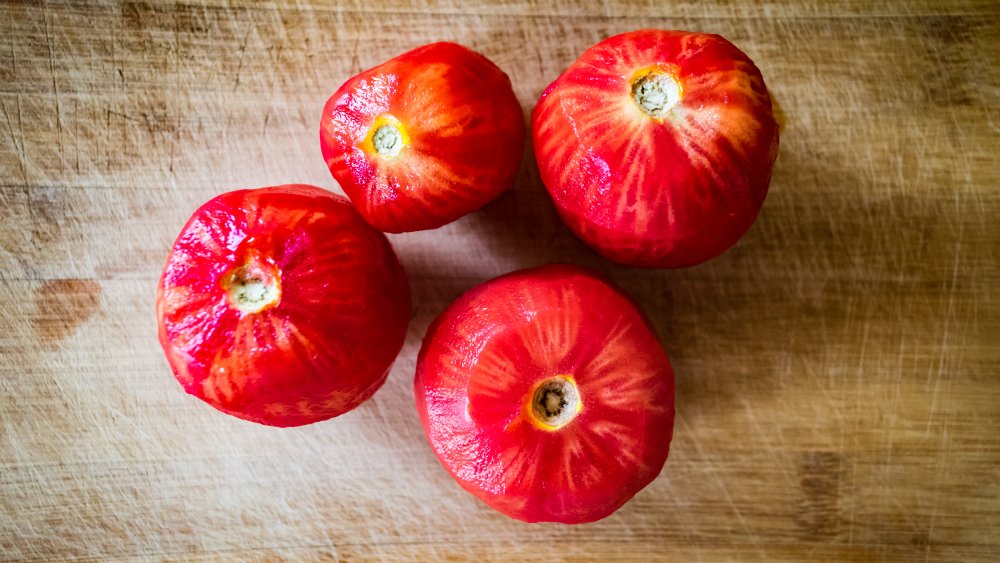 peeled tomato