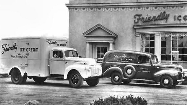 Retro Friendly's ice cream delivery trucks