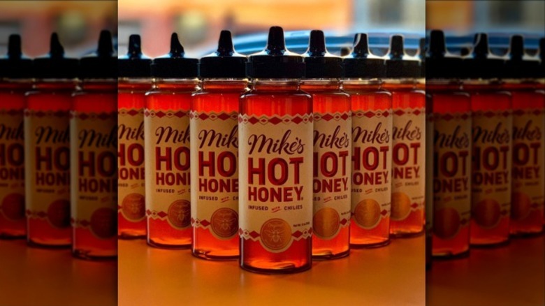 Mike's Hot Honey bottles