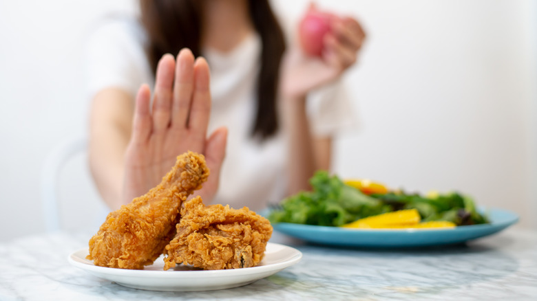 Saying no to fried foods