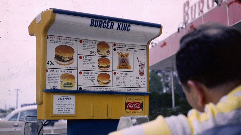 1960s Burger King drive-thru