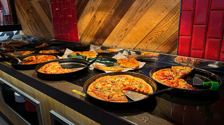 Pizza Hut buffet in Scotland