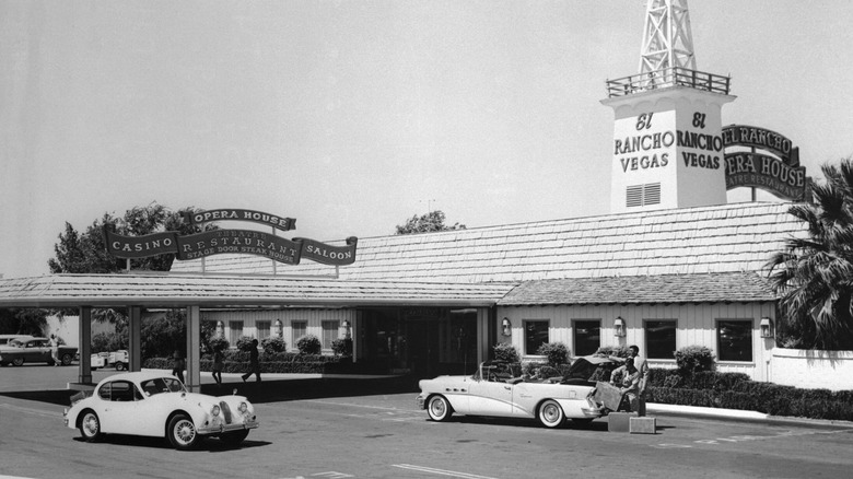 Exterior of El Rancho Vegas