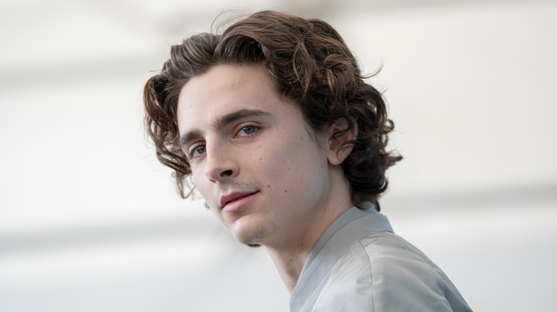 Timothée Chalamet close-up