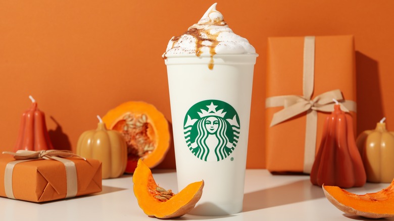 Starbucks pumpkin drink