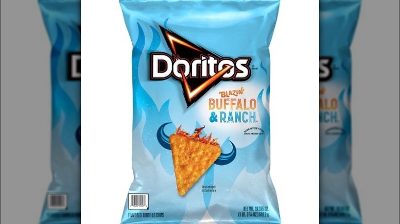 A Bag of Blazin' Buffalo and Ranch Doritos