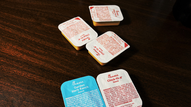 Sauces from Chick-fil-A