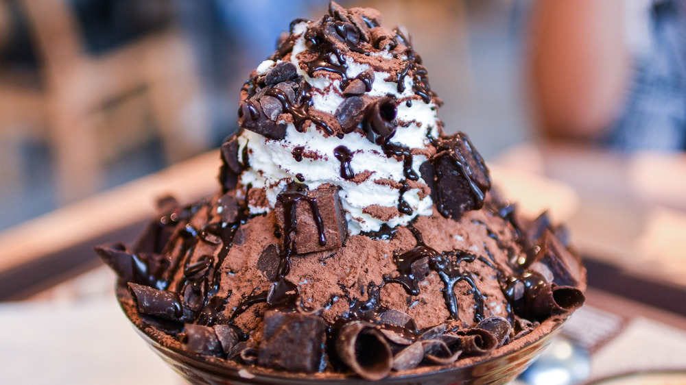 Decadent chocolate ice cream