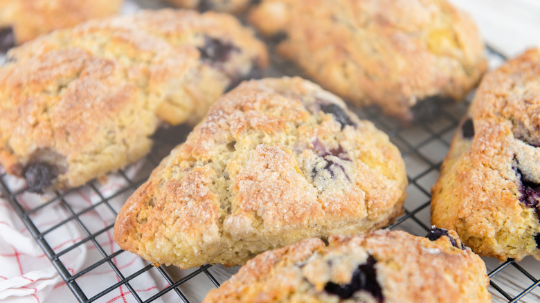 Blueberry scones