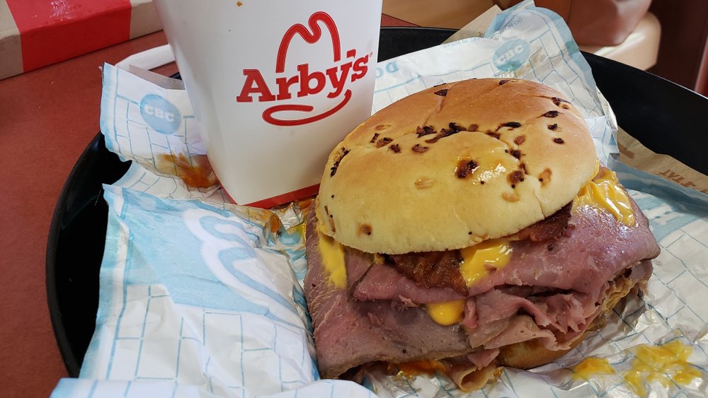 Arby's bacon beef & cheddar 