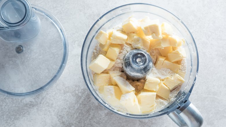 dough in food processor