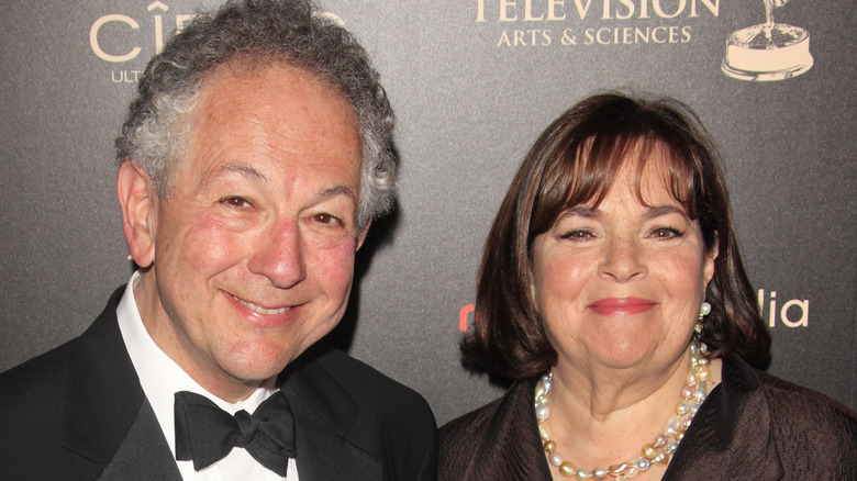 Jeffrey Garten and Ina Garten smiling