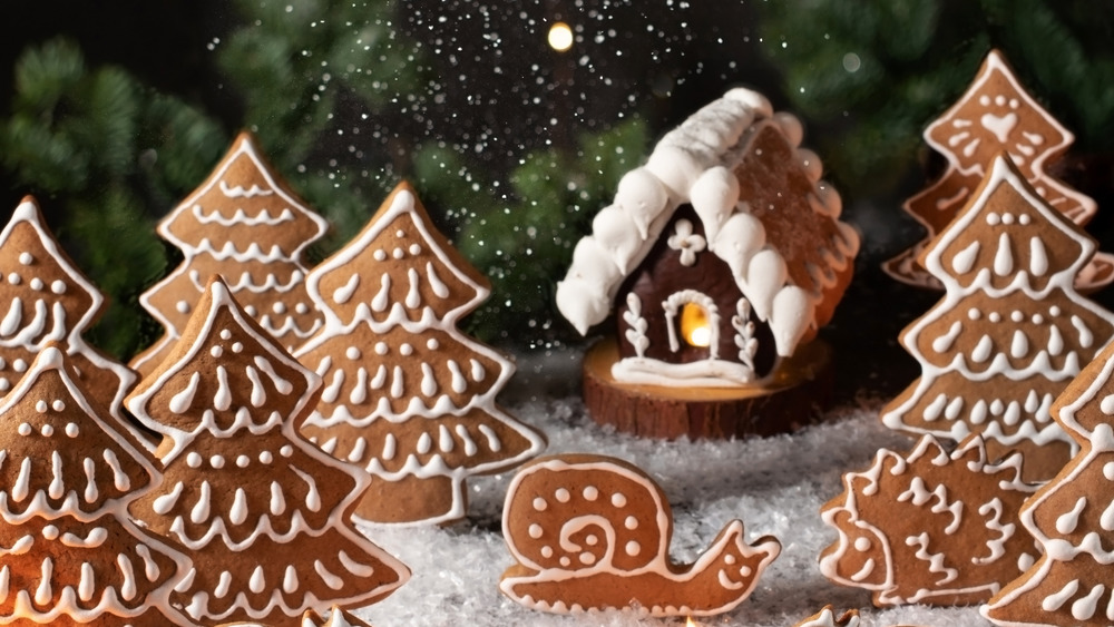 Gingerbread forest