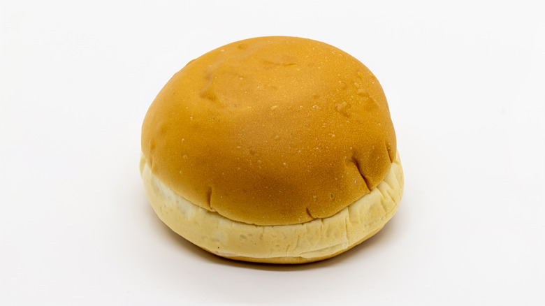 Plain burger bun