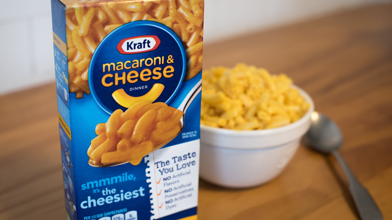 Kraft mac and cheese