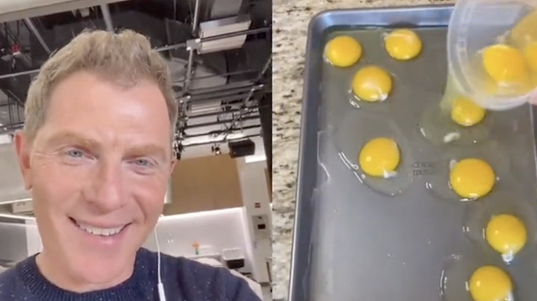 sheet pan eggs