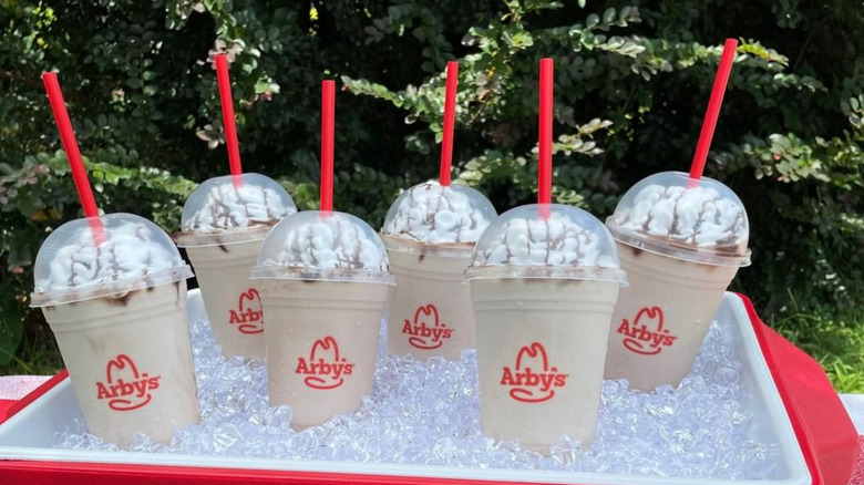 Arby's milkshakes