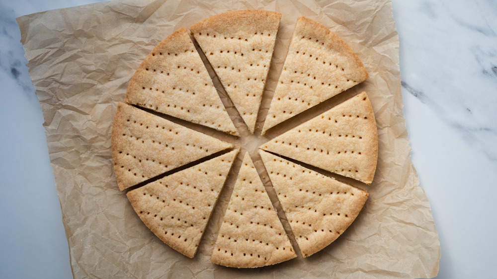 finished shortbread cookie recipe