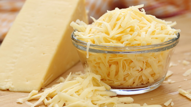 Shredded cheese