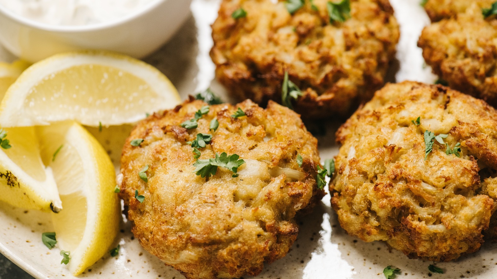 The Shrimp Trick To Keep Your Crab Cakes From Falling Apart